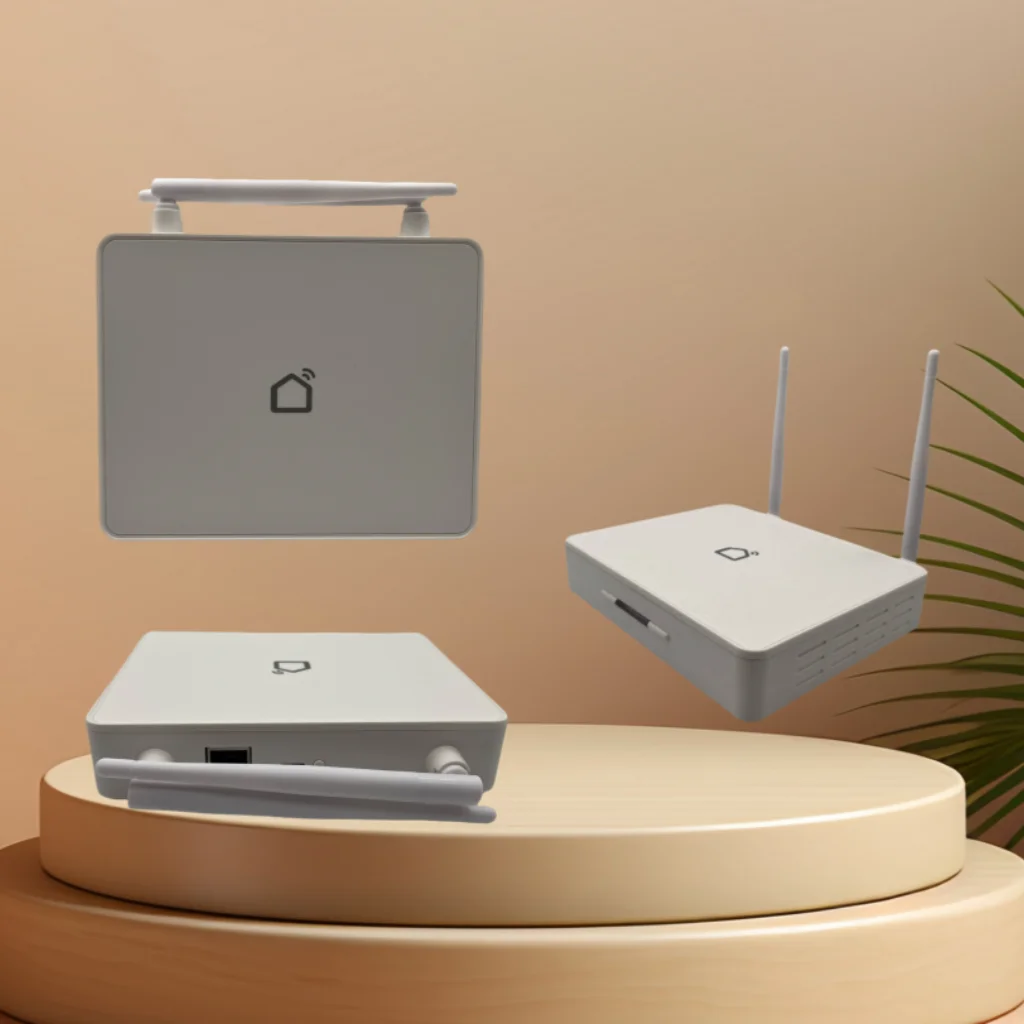 Zigbee wired gateway, Tuya wired gateway, enhanced antenna, control center for home automation devices.