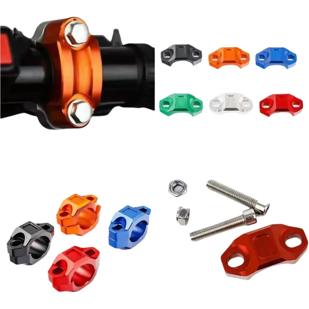 22MM Motorrad Kupplungshebel Bremspumpe CNC Feste Basis Unten Adapter Block Kupplung Bremse Hauptzylinder Halterungsabdeckung