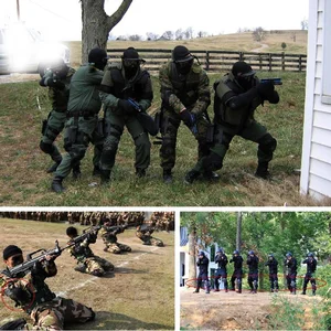 Knreisias und taktische Ellbogen für Training, Radsportgeräte, Outdoor -Sport, harter Schutz, Kniebaum, militärischer Lüfter, 4 -Set von 4 6 Hauptverkaufsstreifen Cotelho - №2