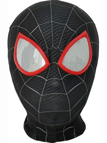 Spider Superhero Lens Mask Costume Roleplay Hat Halloween Performance Mask Kid School Party Eye Mask Holiday Birthday Gifts