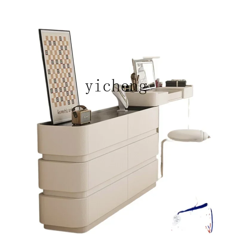

XL TV Cabinet Dresser Combination Integrated Bucket Cabinet Master Bedroom Corner Makeup Table