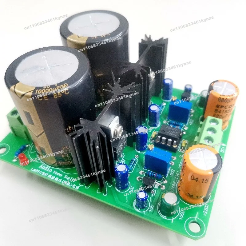 LM317/337 + LF353 Linear Active Servo Adjustable Voltage Regulator Power Supply Board