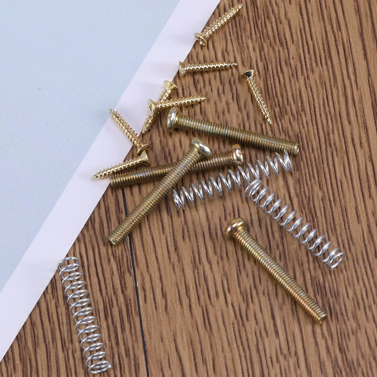 

Electric Guitar Screw Set 3Mm Dome Head Humbucker Pickup Mounting Screws Springs For Es Guitar Fit