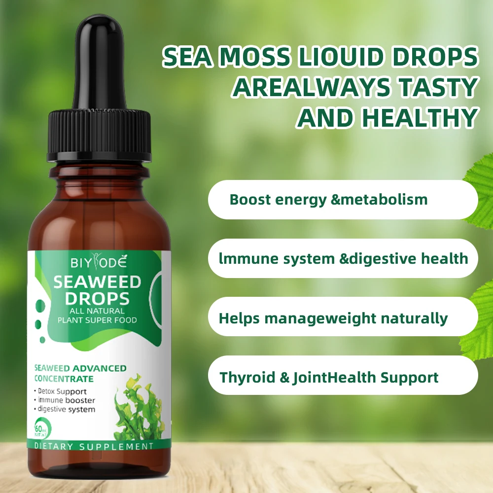 

Капли морских сорняков Натуральные растения Суперпродукты Advanced Concentrate Health Supplement