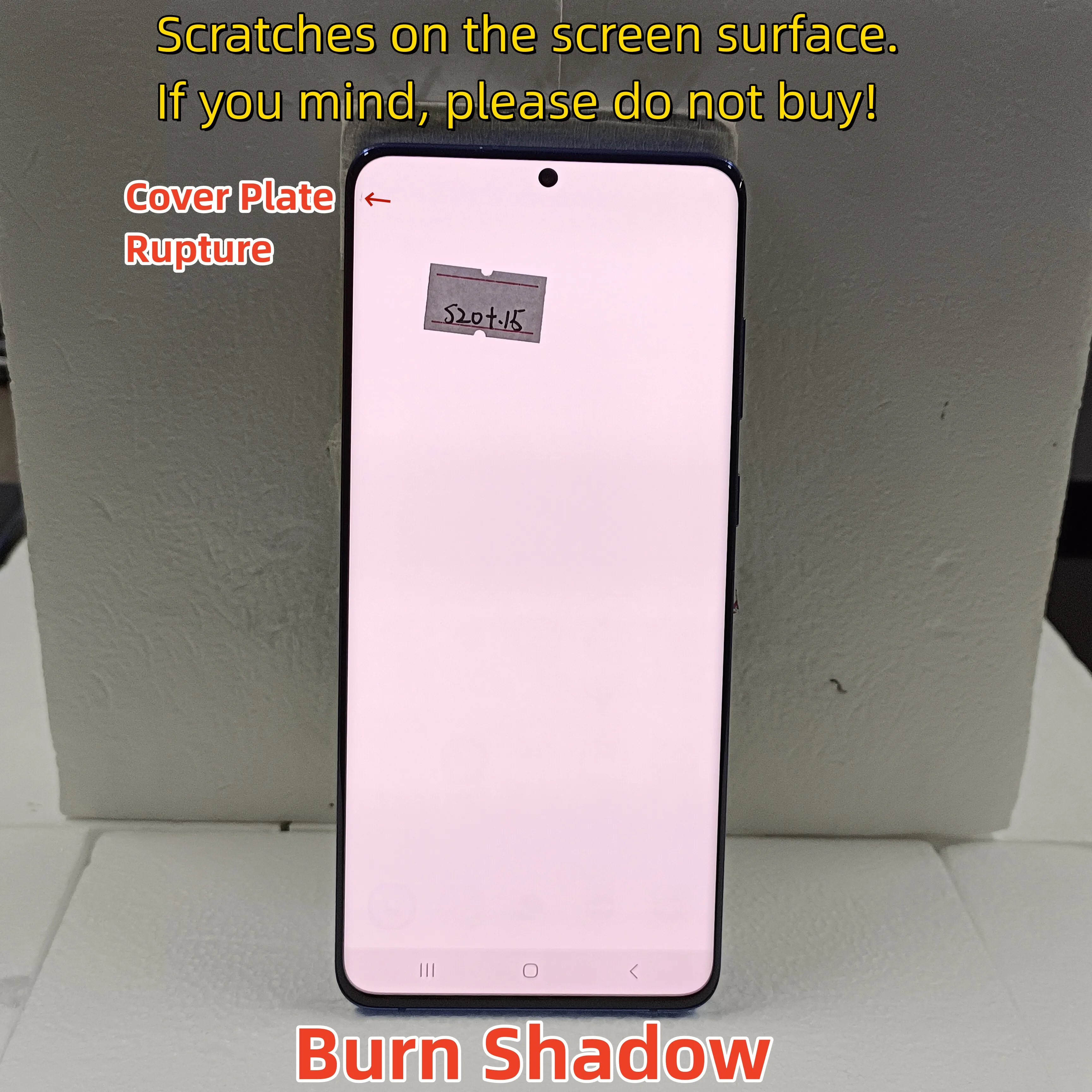 

With Black Dots S20 Plus Touch Screen Digitizer Component Suitable For Samsung Galaxy S20 Plus G985a G985u G985f/DS LCD Display