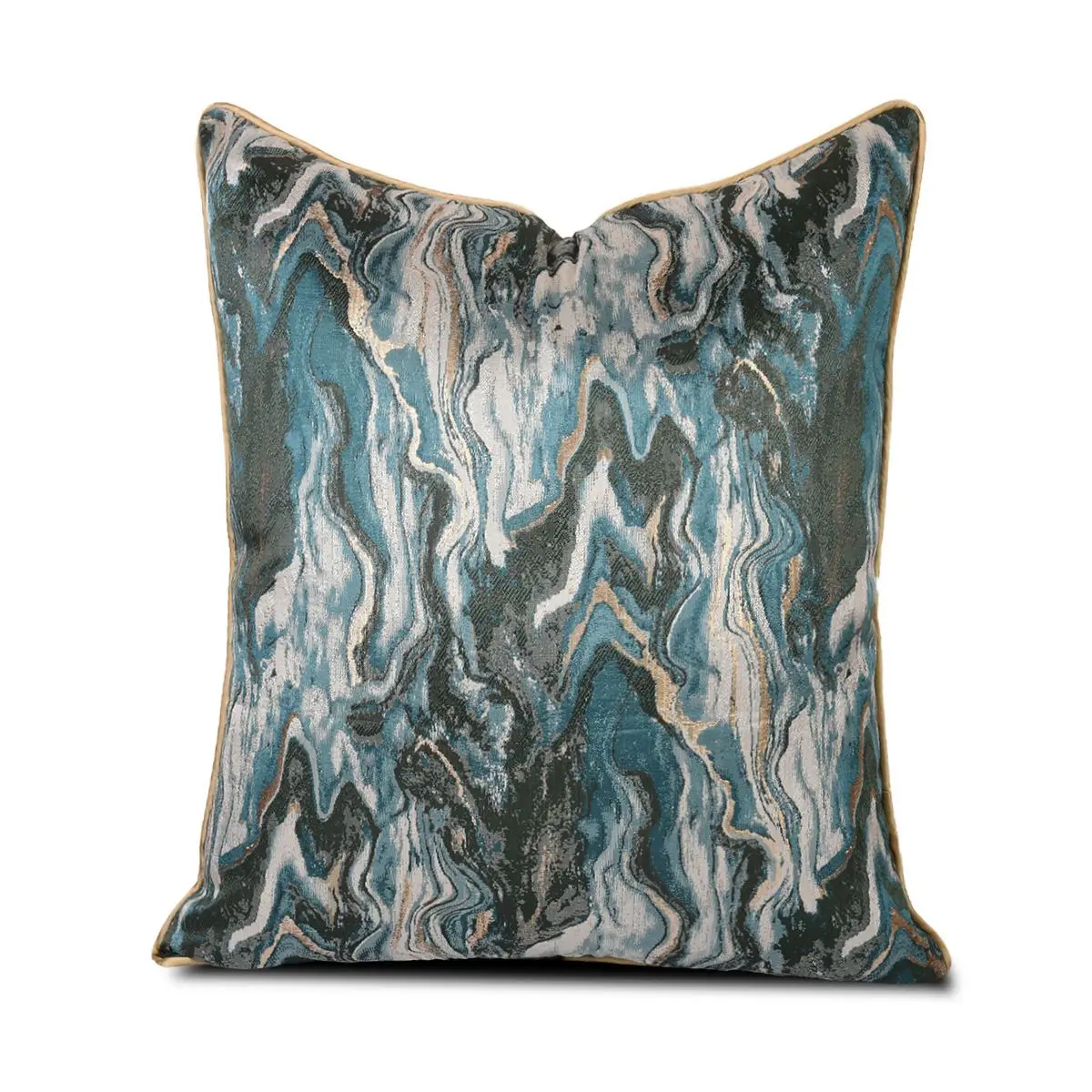 

Design Luxury Sofa Cushion Cover Blue Geometric Pillow Covers for Home Sofa Decoration 30x50 45x45 50x50 60x60cm