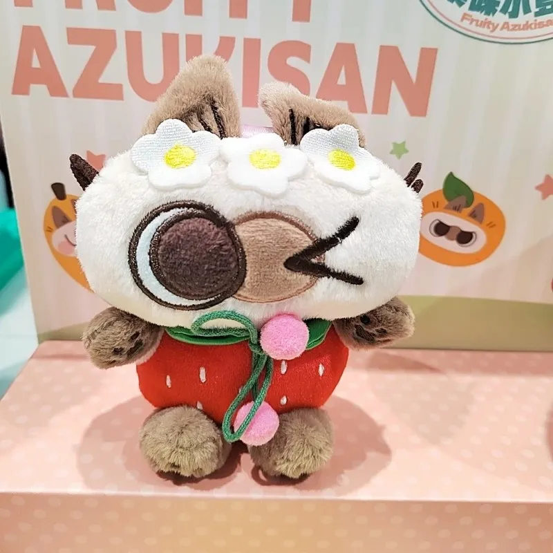 

Genuine Siamese Cat Fruity Azukisan Blind Box Series 100% Cute Dolls Pendant Collection Desktop Ornament Fashion Trend Gift