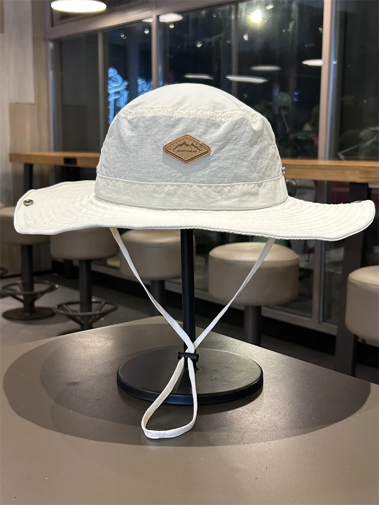 

Outdoor Wide Brim Fisherman Hat for Men and Women, Summer Quick-Dry Sun Protection Hat, Hiking Fishing Climbing Bucket Hat
