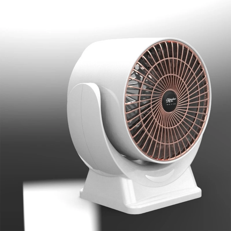 Ventilador de Calefacción Eficiente de 800W, Mini calentador eléctrico de escritorio, adecuado para oficina, sala de estar y dormitorio
