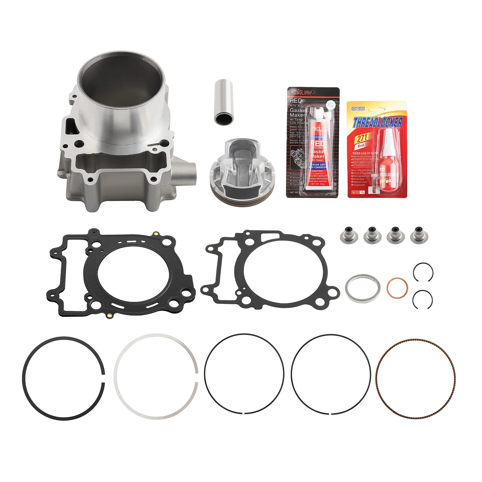 Top End Rebuild Kit Piston Cylinder Gaskets 99mm For Polaris Ranger 570 For Polaris Ranger 570 Fullsize 2015-2019