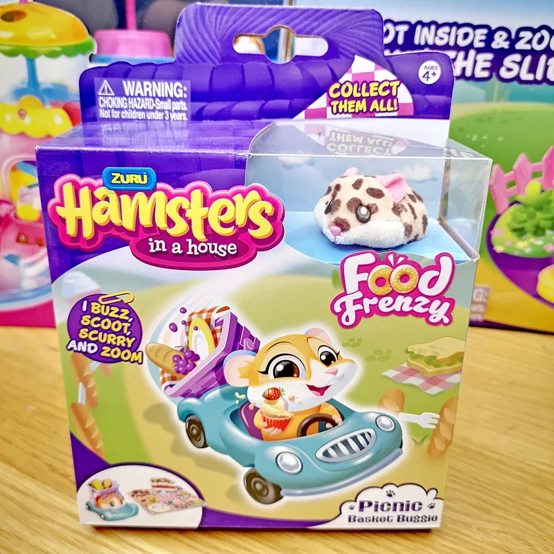 ZURU Home Hamster Park Hamsters In A House Villa Supermarket Hamburg Store Girls Play House Toys Holiday Gifts for Children