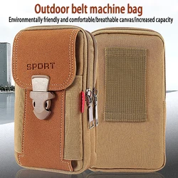 Étui de téléphone portable Molle avec pocommuniste à la taille, petit sac à dos DulDuty avec ceinture, étui de transport, porte-cartes