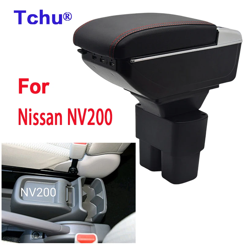 

For Nissan NV200 evalia armrest car Centre Console Storage Box interior accessories 2009 2010 2011 2012 2013 2014 2015 2016