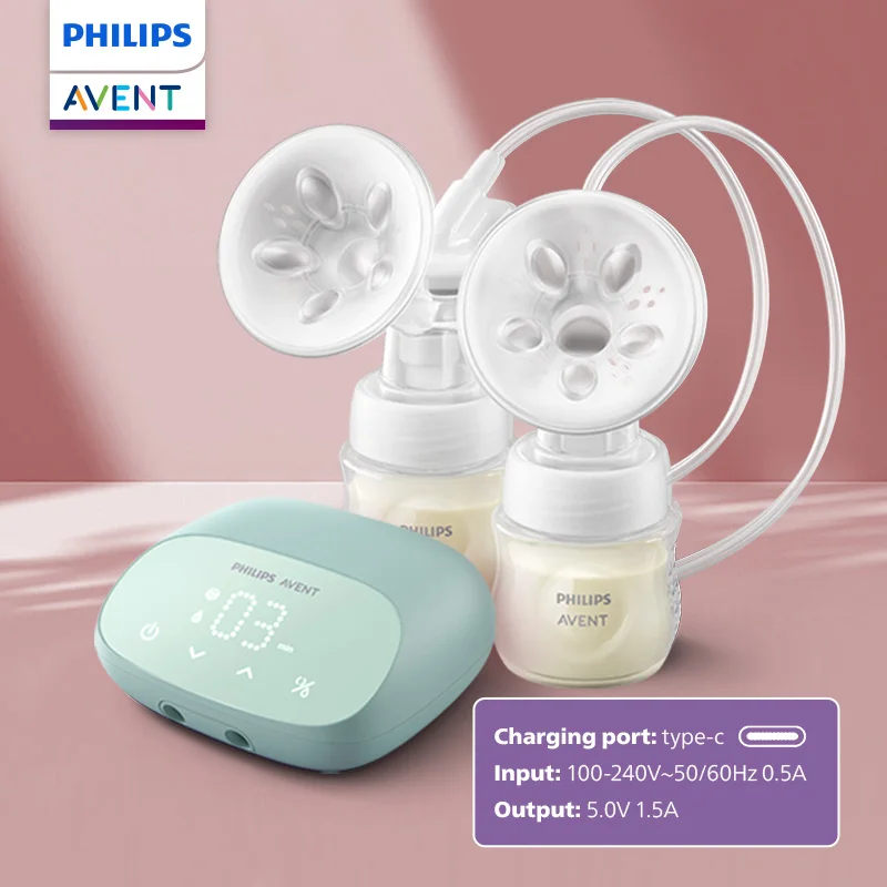 PHILIPS AVENT bilateral Automatic breast pump Intelligent massage mute  imitate baby suck Postpartum Pregnant Women lactation