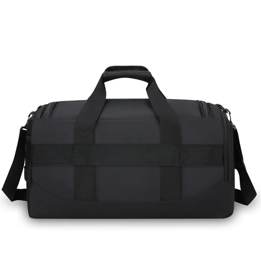 حقيبة سفر ذات سعة كبيرة من القماش الخشن مقاومة للماء مع حجرة للأحذية وحقيبة يد للسفر وحقيبة كتف كاجوال محمولة لعطلة نهاية الأسبوع #4