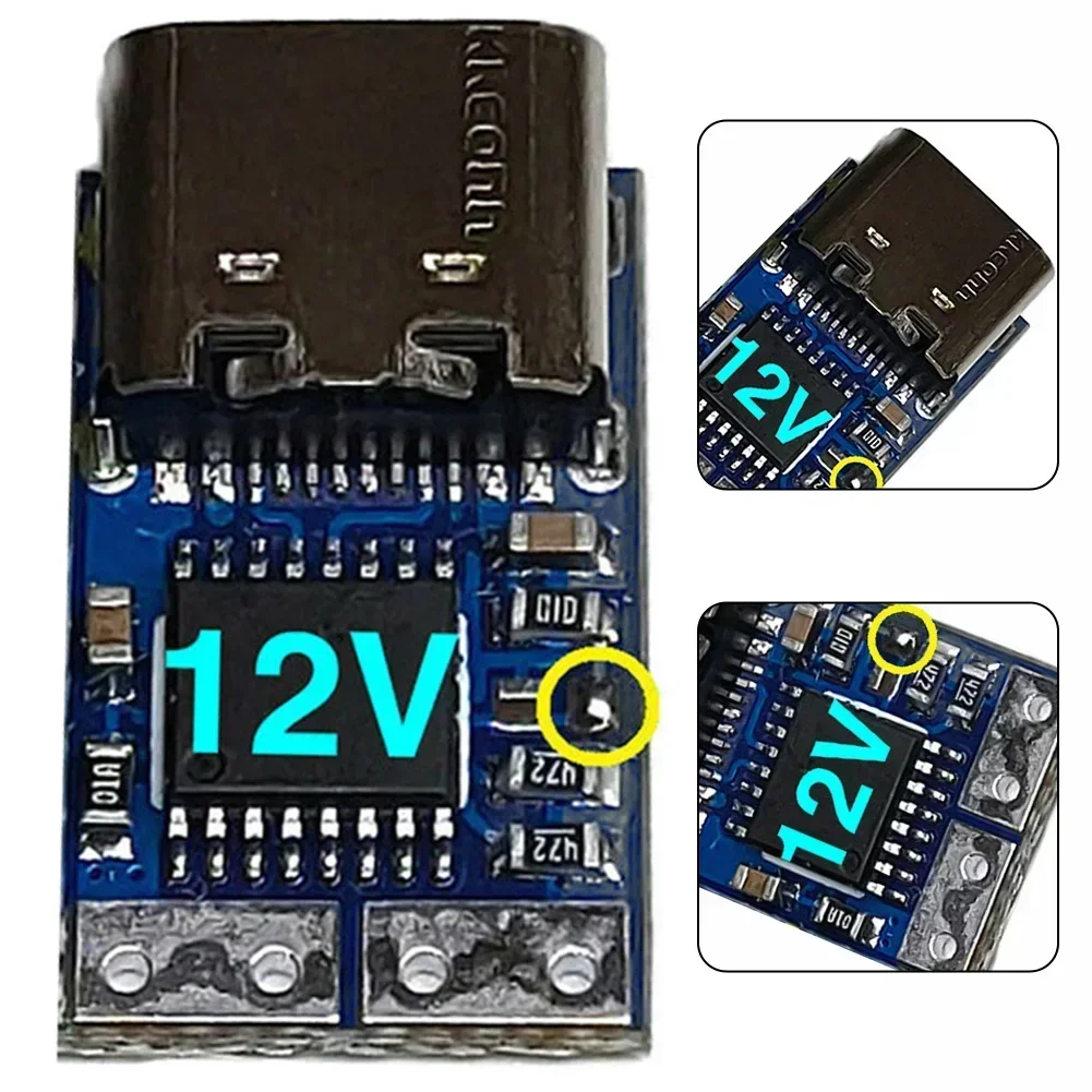 ZYPDS DC 12V Trigger Electrical For 65W PD Power Supply 100W Maximum 20V 10 Mmx18 Mm X4 Mm Electrical Equipment