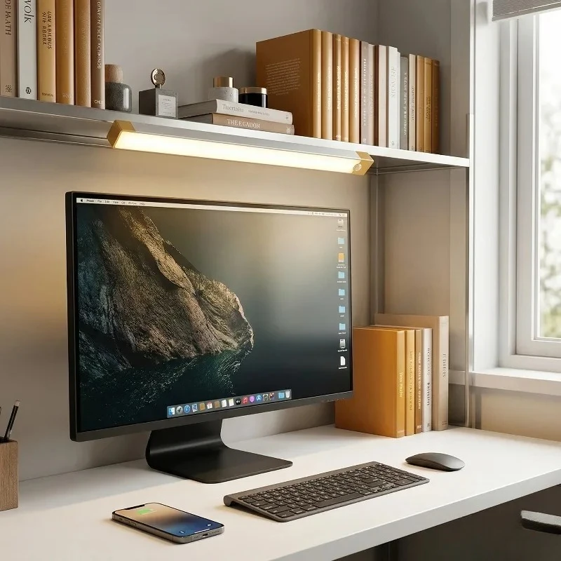 

10PCS Student LED Reading Light Rechargeable Magnetic Eye Caring Desk Lamp for Dorm Bedside Portable Energy Saving Night Light