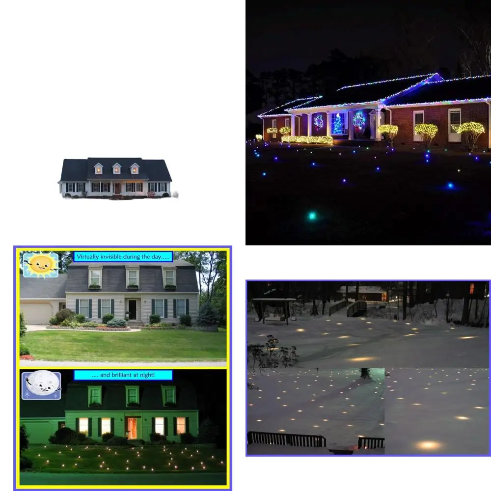 مضيئة في الهواء الطلق LED زينة عيد الميلاد، 36-10 أضواء بيضاء باردة #1