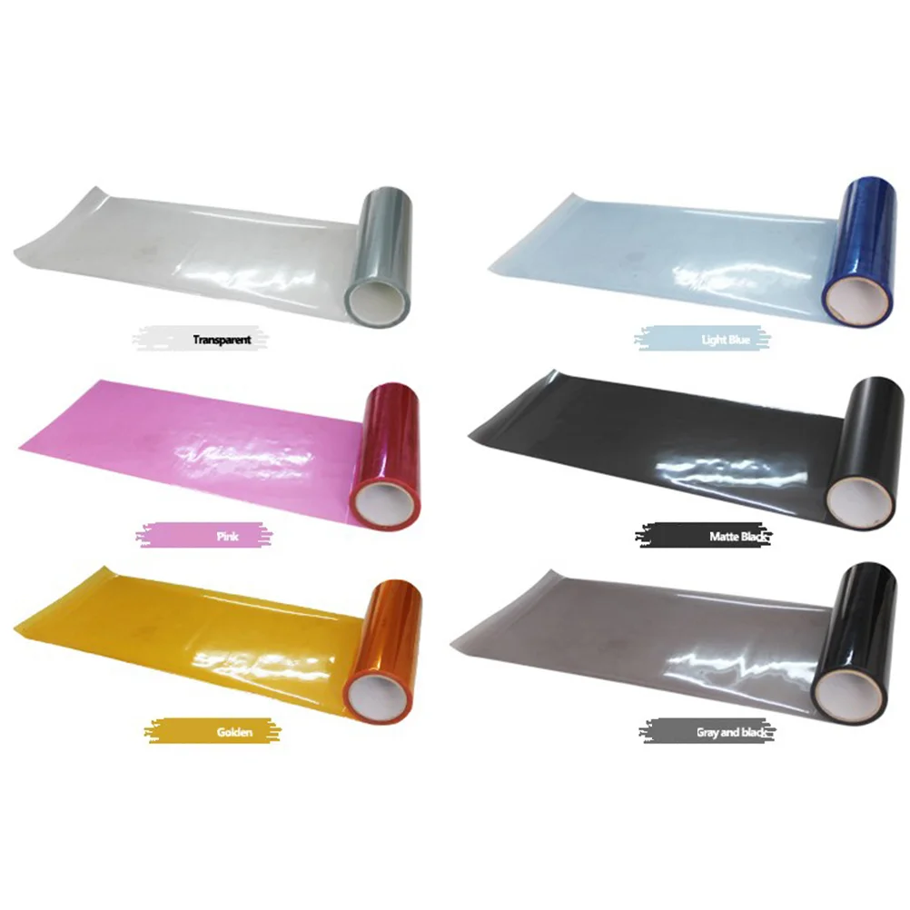 

Headlight Tint Film Transparent 90% Light Transmittance Waterproof Scratch Resistant Easy Remove Car Stickers Vehicle