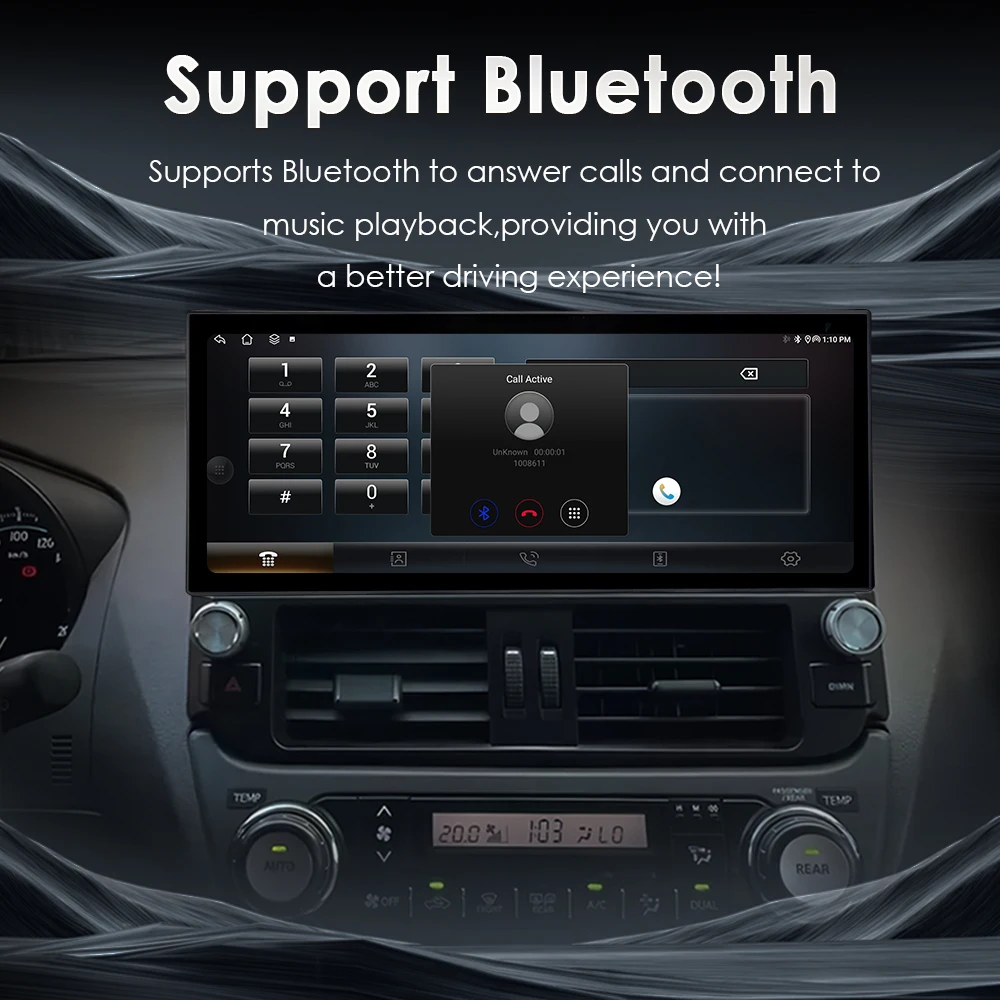 Android14 12.3 Inci untuk Mzada 6 2004-2015 CarPlay Nirkabel Tampilan Multimedia Layar Sentuh Android Navigasi Unit Kepala Otomatis GPS