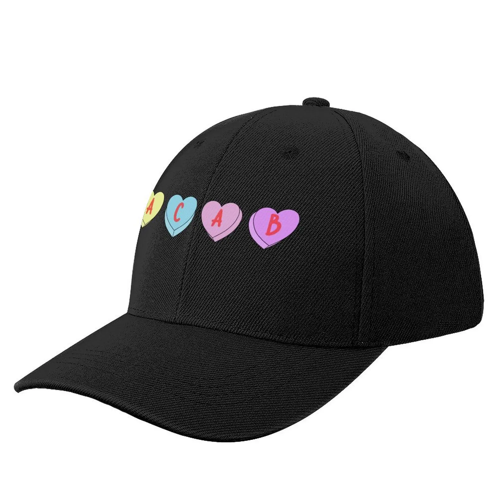 

ACAB candy hearts Baseball Cap Anime Sunhat Luxury Man Hat Caps For Men Women's