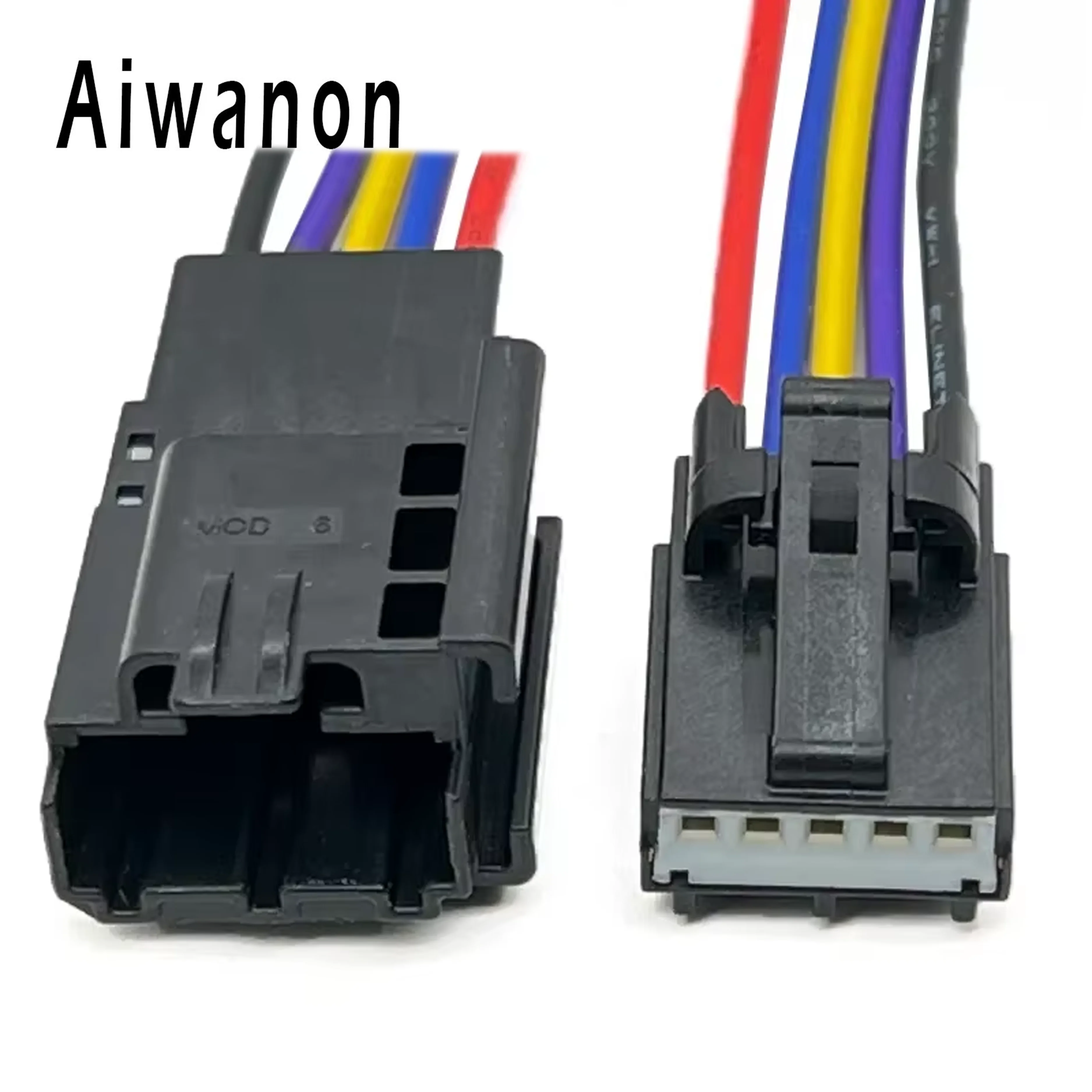 

1 Set 5 Pin 2.54mm Car Electrical Cable Connectors Female Male Plug Wire Harness 31072-1070 31072-1010