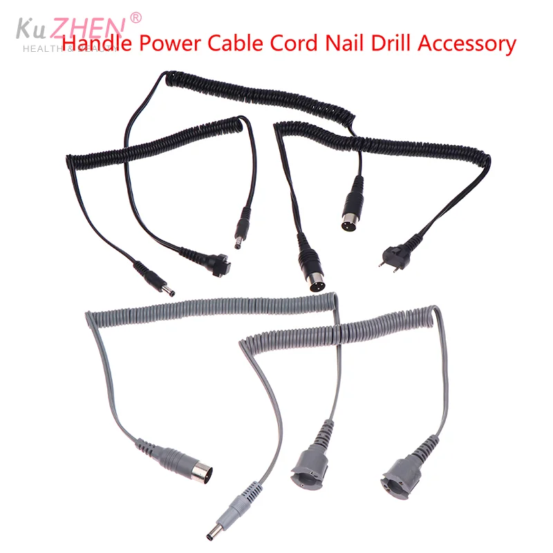 1 * 3-pin 9mm 6mm Marathon Starke 210 204 90 105L 102L Handstück Power Griff Power kabel Kabel Elektrische Maniküre Bohrer Zubehör