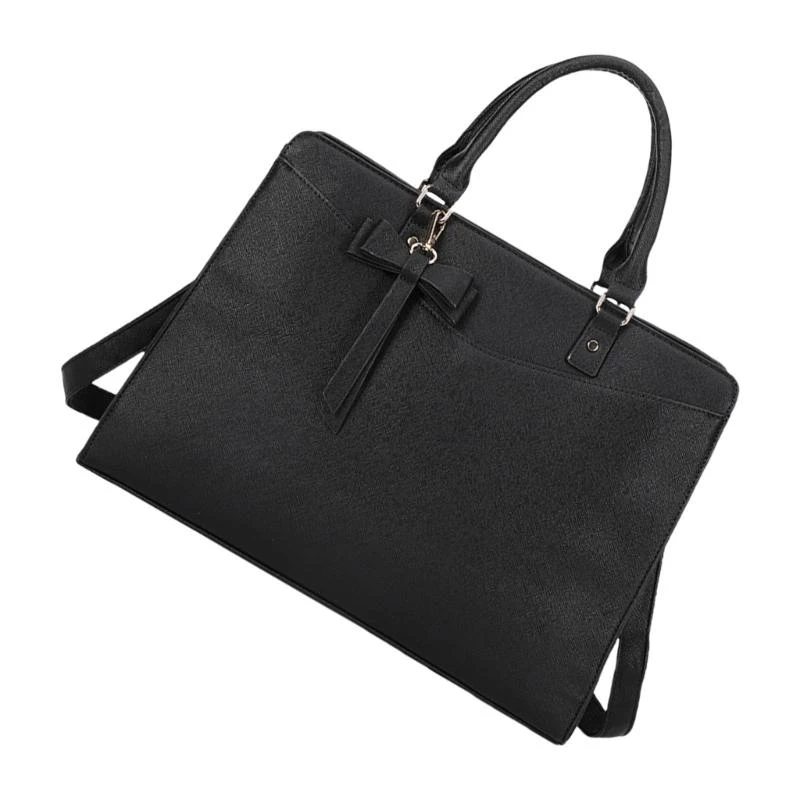 X5XA Professional Women's Laptop Bag PU Leather Business and Office Handbag Fashionable Shoulder Bags Casual Crossbody Purse
