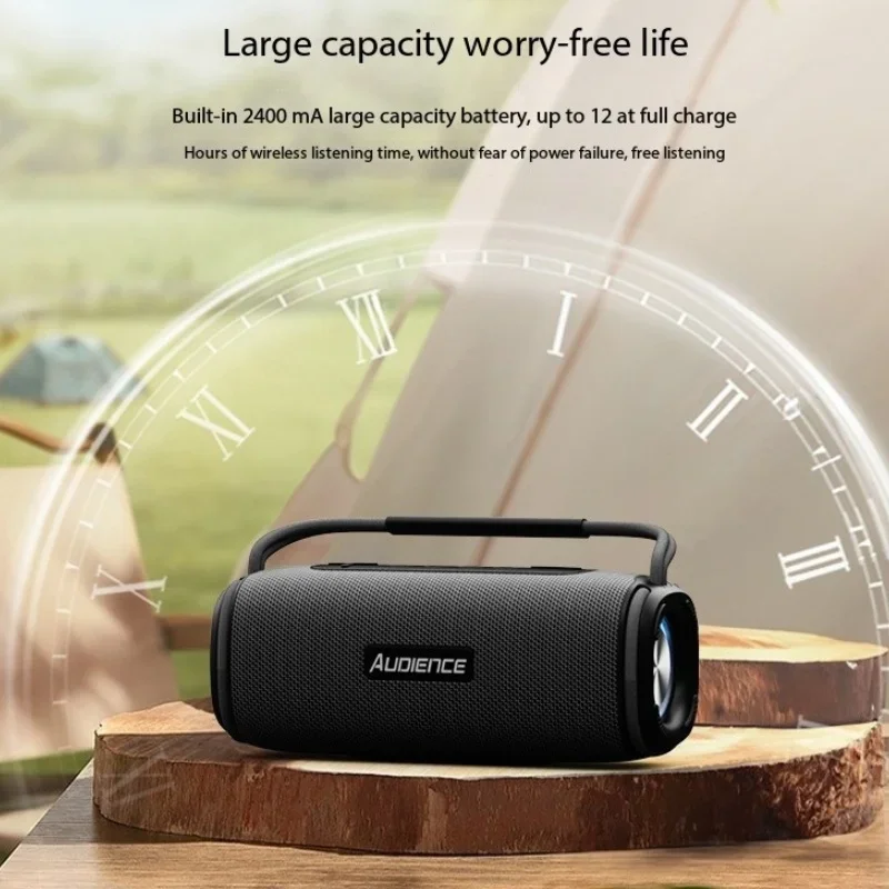 

40W Portable Wireless High Fidelity Surround Sound Subwoofer Outdoor Waterproof Camping Caixa De Som Bluetooth Speaker Soundbar