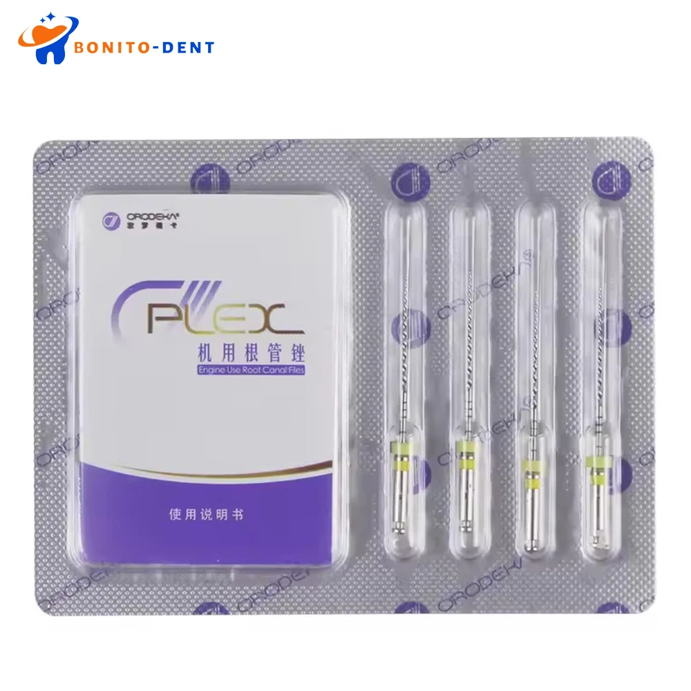 Bonito 1Pack ORODEKA Dental Nickel-Titanium Root Canal File Spiral Large Taper Activated Root File Tool for Dental Care