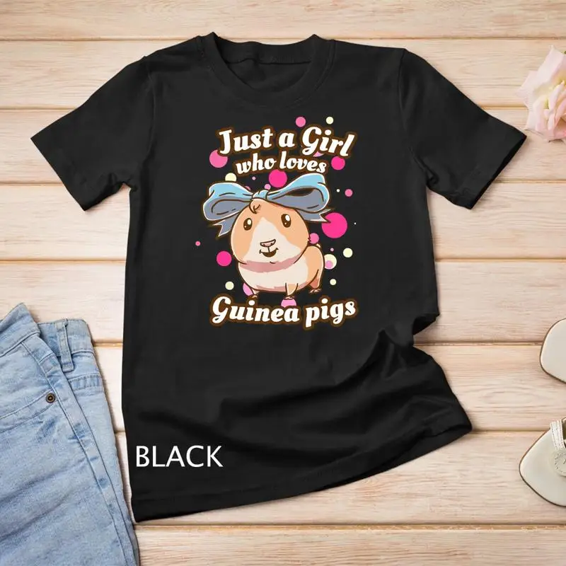 

Guinea Pig Shirt Pigs Tshirt Just A Girl Who Loves Gift Tee Unisex T shirt