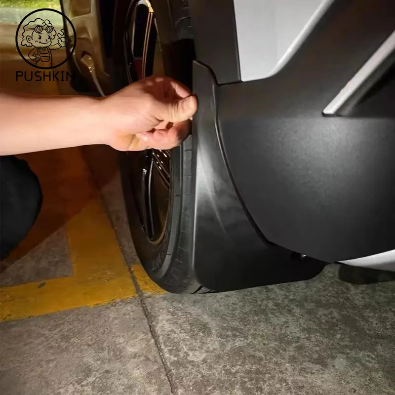 4pcs Black Mud Flaps For BYD Yuan Pro Yuan UP EV 2023 2024 Mudflaps Splash Guards Mud Flap Front Rear Mudguards Fender