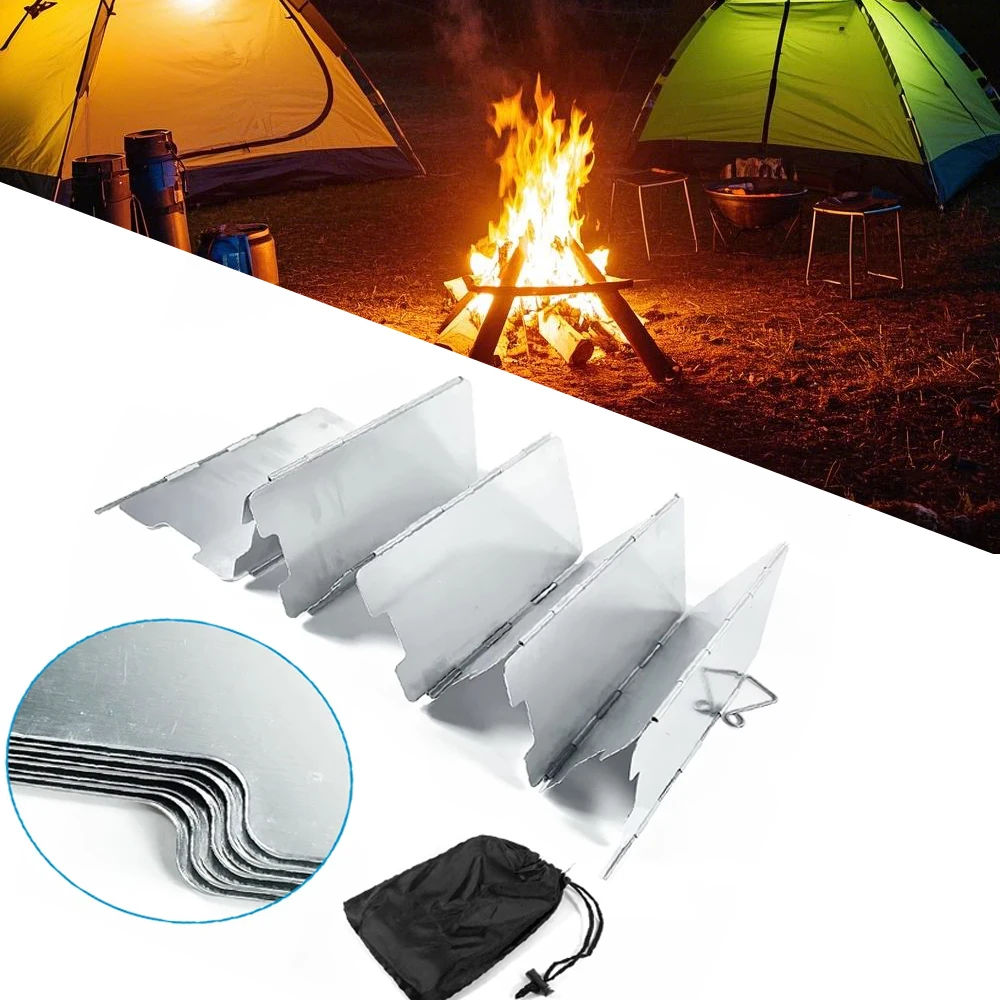 Paravent pliable en alliage d' - Camping Cooking Multi Tool avis et prix