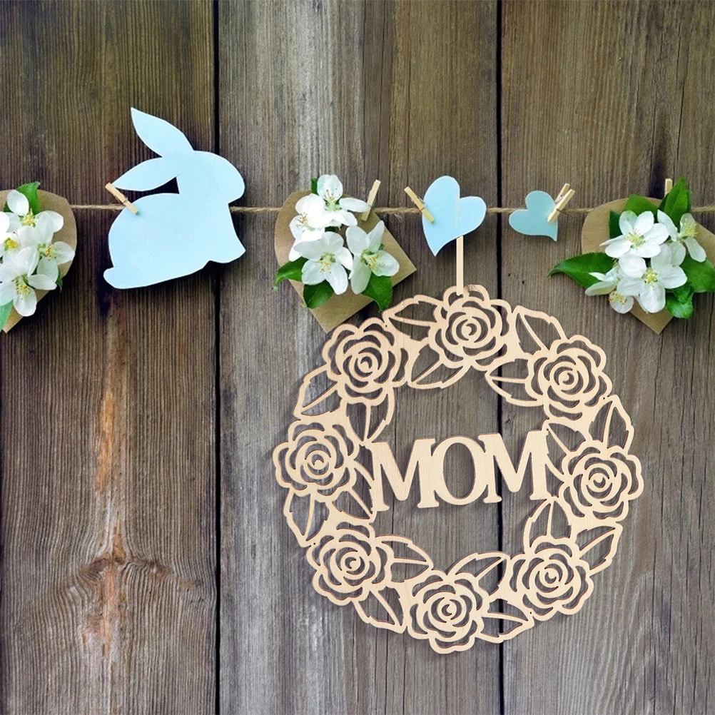 

Mother's Day Pendants Mother's Day Wooden Ornaments Mother's Day Hanging Props Mother's Day Hanging Pendants