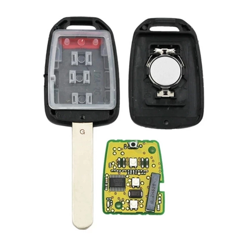 KEYECU (OEM Board) MLBHLIK6-1T 313.8MHz 433MHz ID47 Remote Key Fob for 2013 2014 2015 2016 2017 Honda Accord Civic