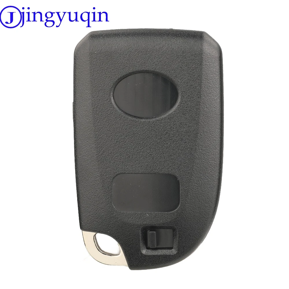 Jingyuqin 車リモートキーシェル Fob トヨタヤリス L VIOS 2/3 ボタンスマートキーケースカバーハウジング