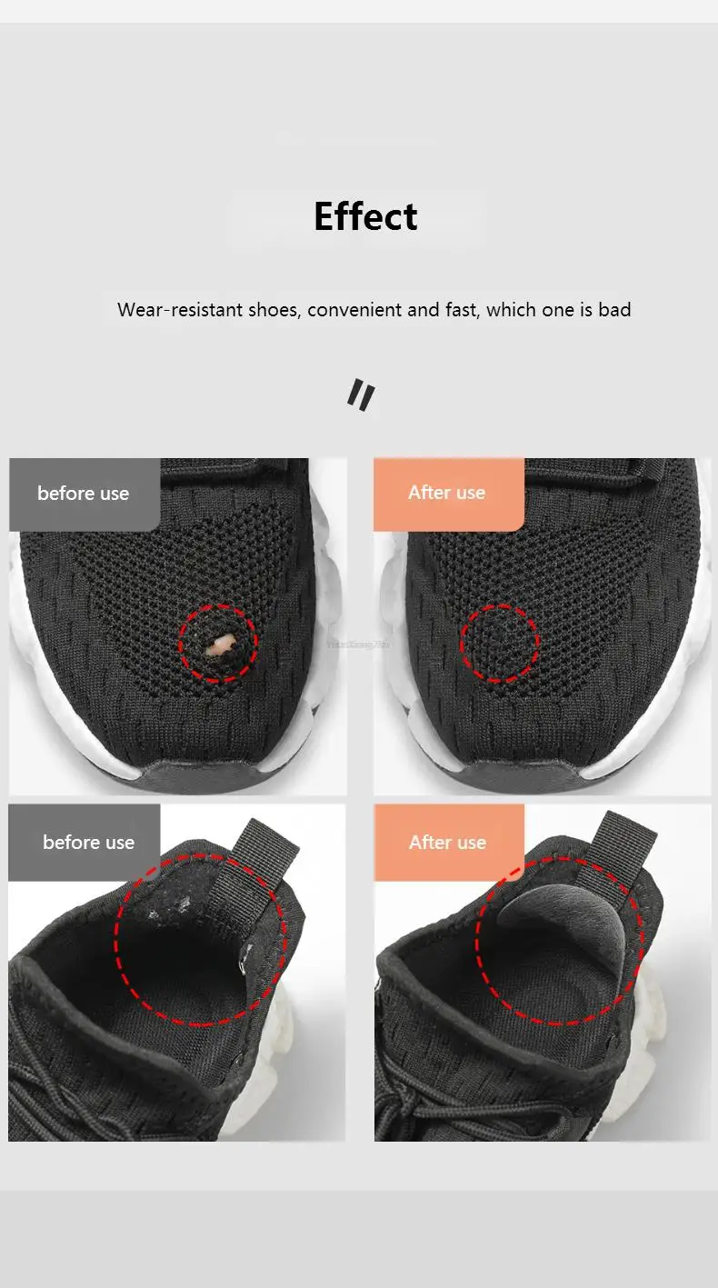 Sportschuhe Patches Vamp Reparatur Schuheinlagen Patch Sneakers Fersenschutz Klebepflaster Reparatur Schuhe Ferse Fußpflegeprodukte – Detail 6