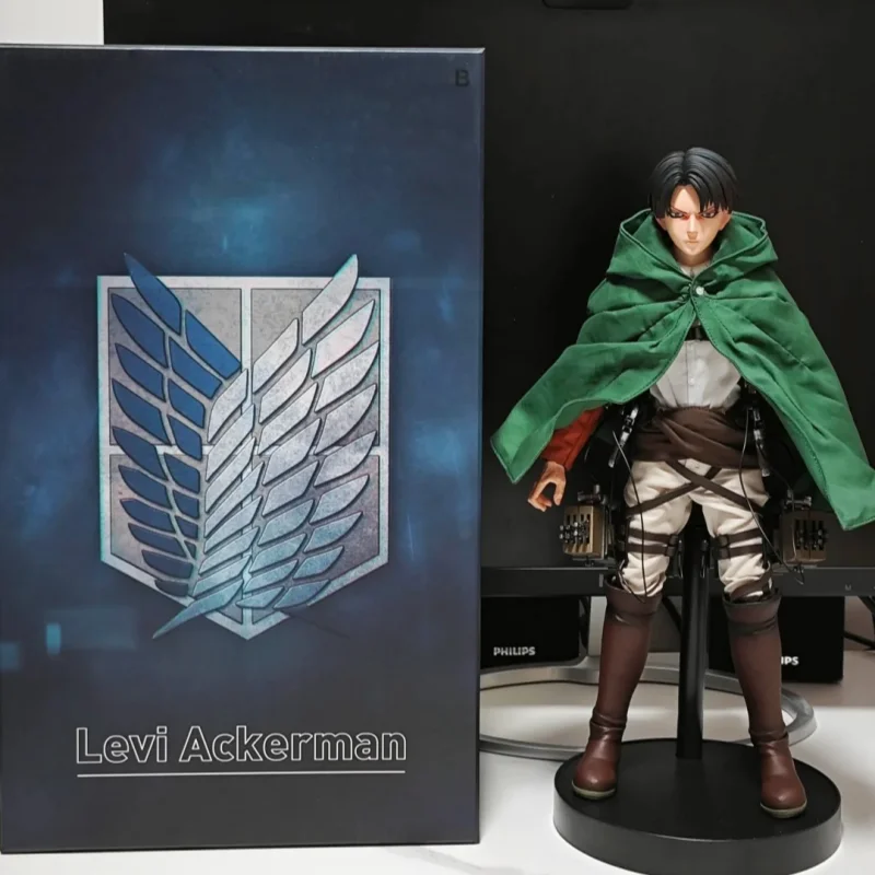 

In Stock YIBO TOYS & Niren Studio YB-R2013B 1/6 Scale Male Soldier Levi Ackerman Full Set 12-inches Action Figure Holiday Gift