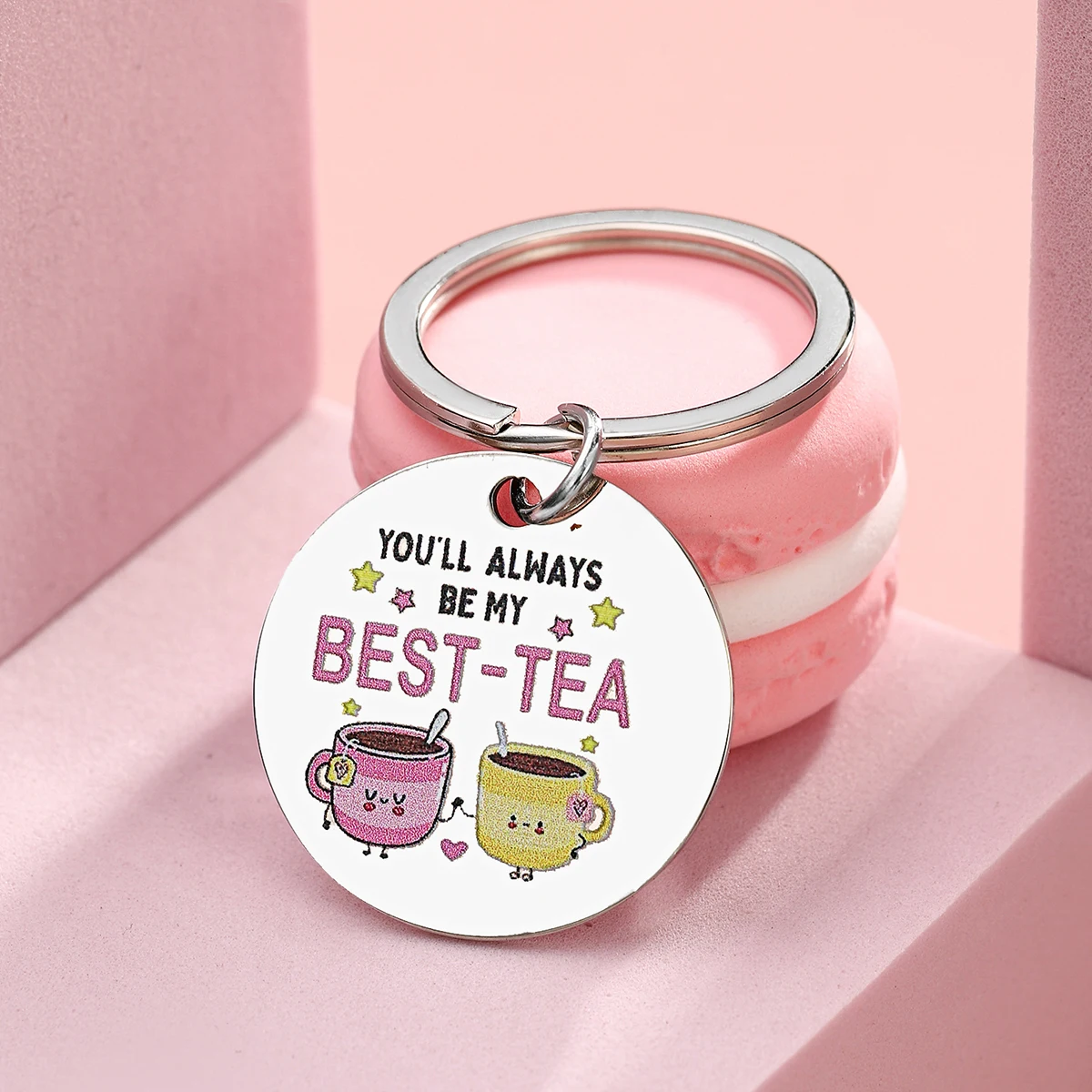 Best Friend Keychain Gifts For Women Friendship Gifts For Best Friend Soul Sister Bff Bestie Tea Keychain