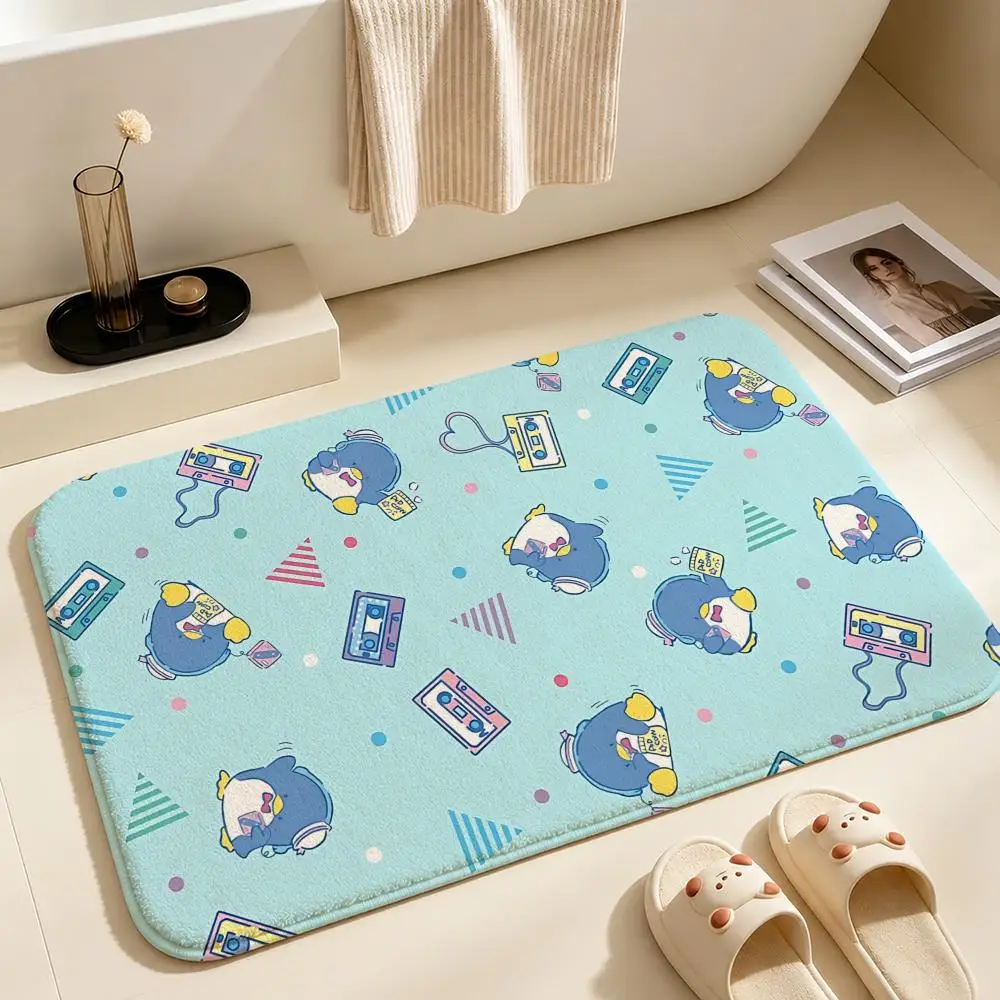 IP-Tuxedo SamS Floor Mat Soft Non-Slip Bath Mat, Bedside Carpet, Absorbent Doormat for Home