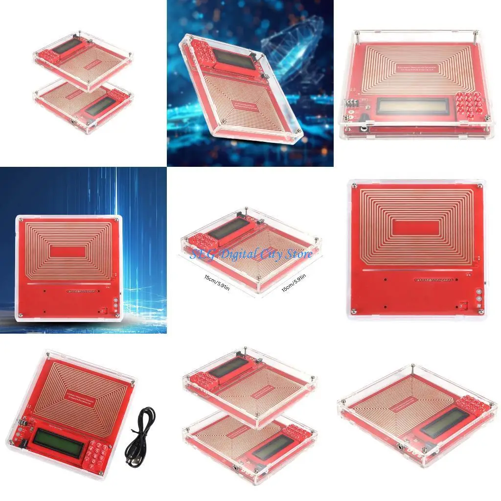 

U75B Waveform Frequency Device Featuring Adjustable 0.01 99999Hz Real Time LCD Display Optimized For Home Office