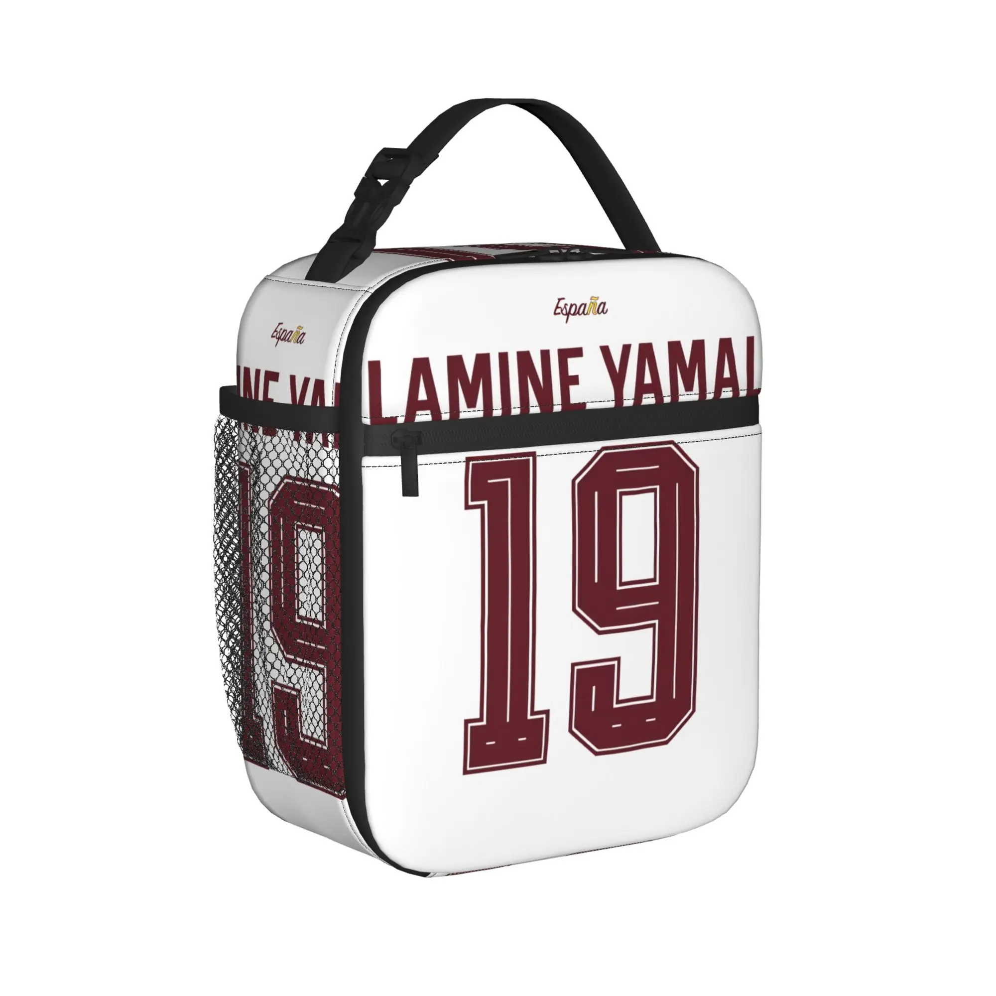 Lamine Y-Yamal Insulated Lunch Bags Thermal Bag Meal Container 19 Football Leakproof Lunch Box Tote Food Bag College Outdoor