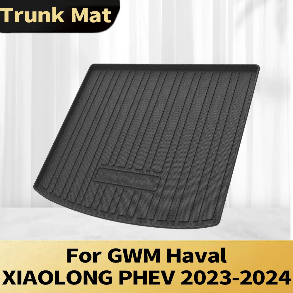 

For GWM Haval XIAOLONG PHEV 2023-2024 Auto Car Cargo Liner All-Weather TPE Non-slip Trunk Mat Waterproof Tray Trunk Carpet