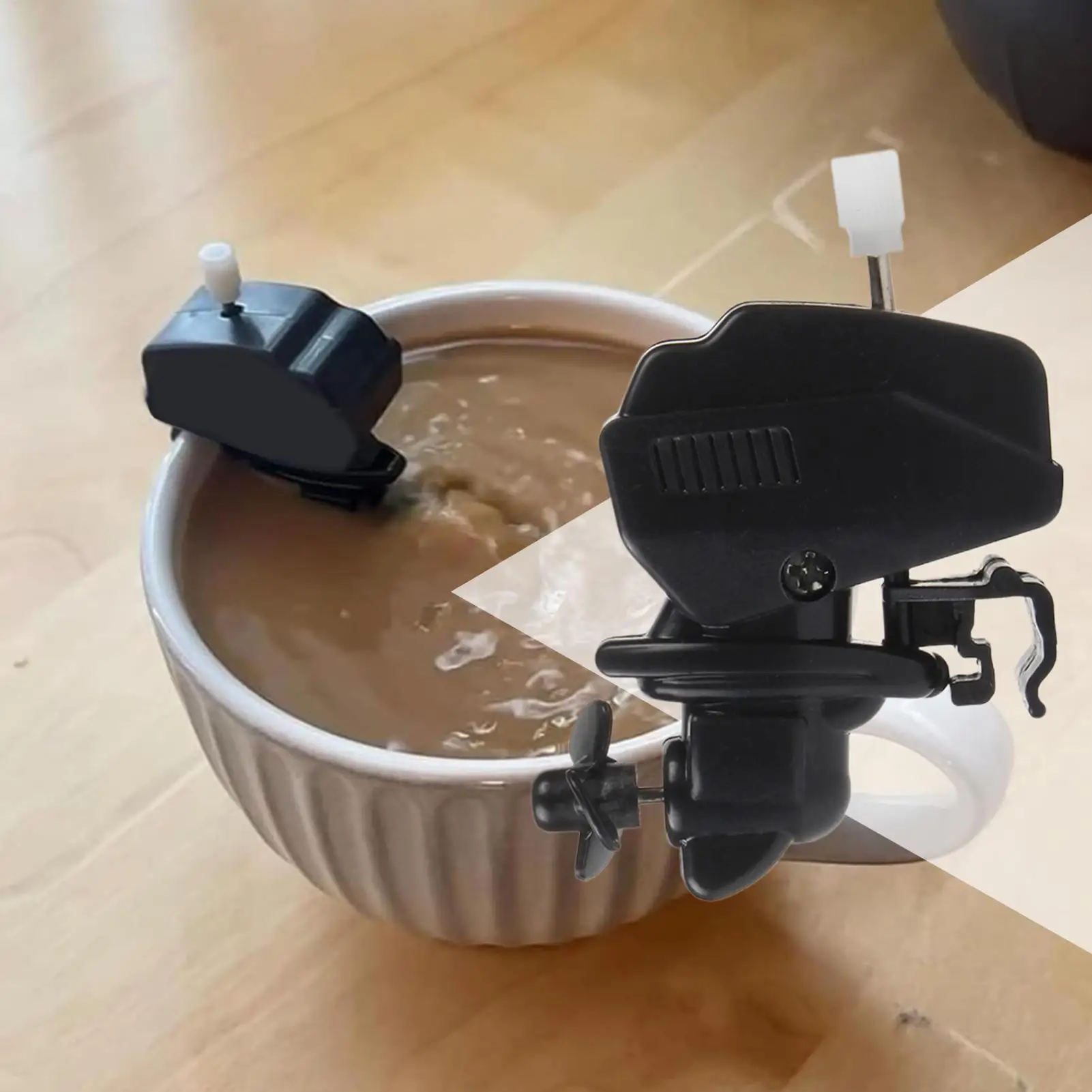 Boat Motor Coffee Stirrer Novelty Propeller Mixing Tool Small Blender for kitchen Bar Home Cafe Beverage Cocktail Milk