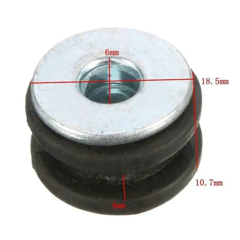 Parts Rubber gasket Replacement Motorcycle 10PCS/kit Accessories Black For Honda/Suzuki/Kawasaki/Fairing Useful