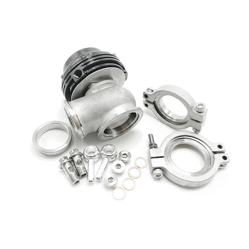 Universal 38mm External Wastegate V-Band Flanged Tur-bo Waste Gate For Supercharge Turbo Manifold