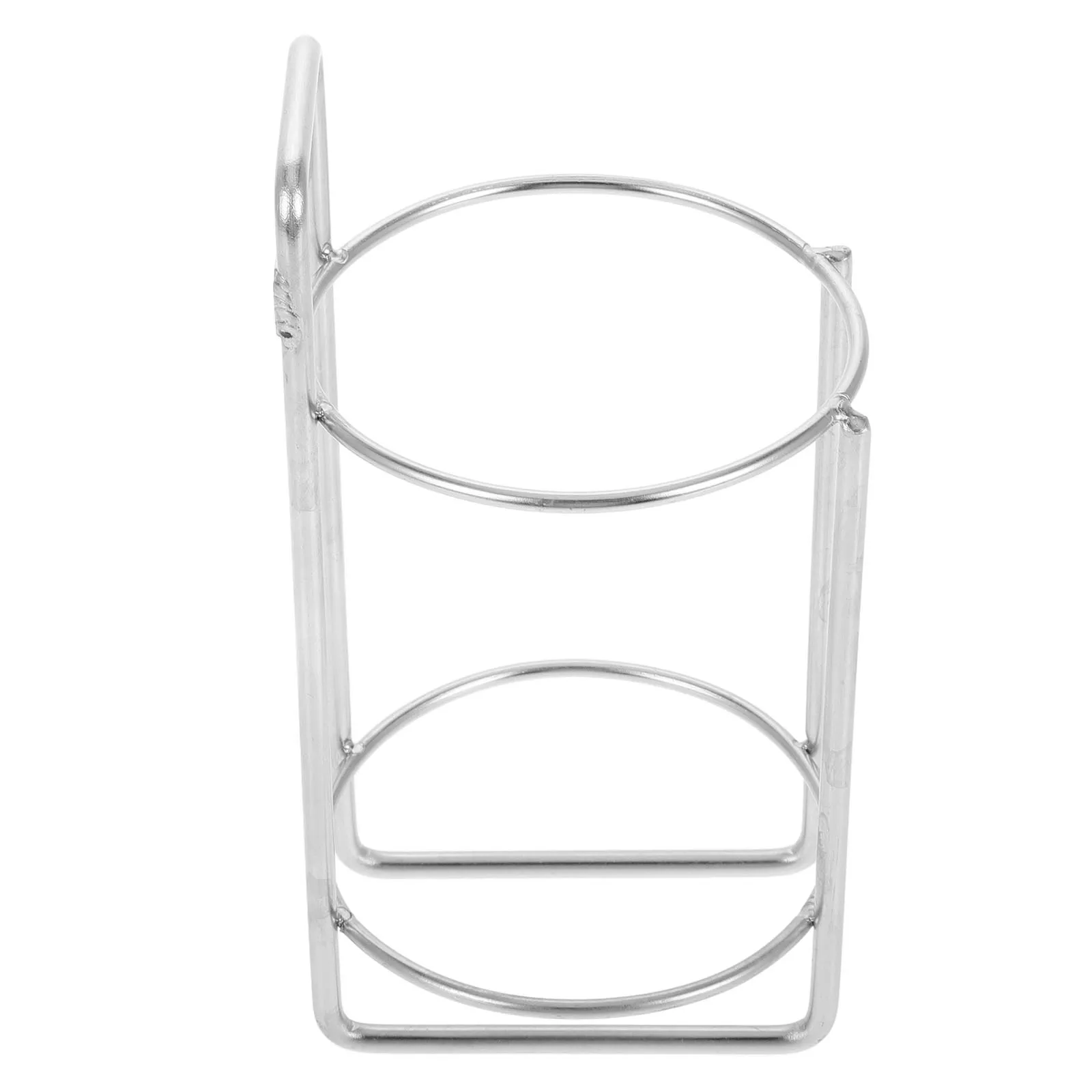 

Stainless Steel Wall Mounted Bottle Storage Rack For Workshop Multifunctional Space Saving Cup Holder For