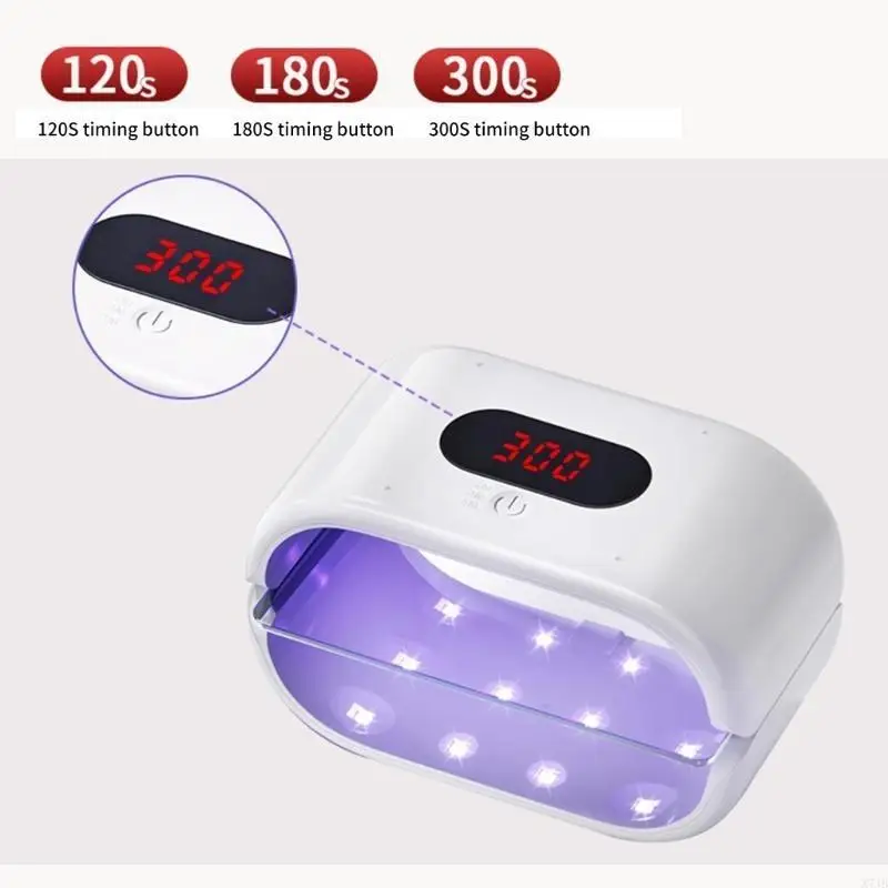  Double Sided UV Light Energy Efficient Resin Hardening Device Portable Uv Curing Lamp For Jewelry And DIY Creations