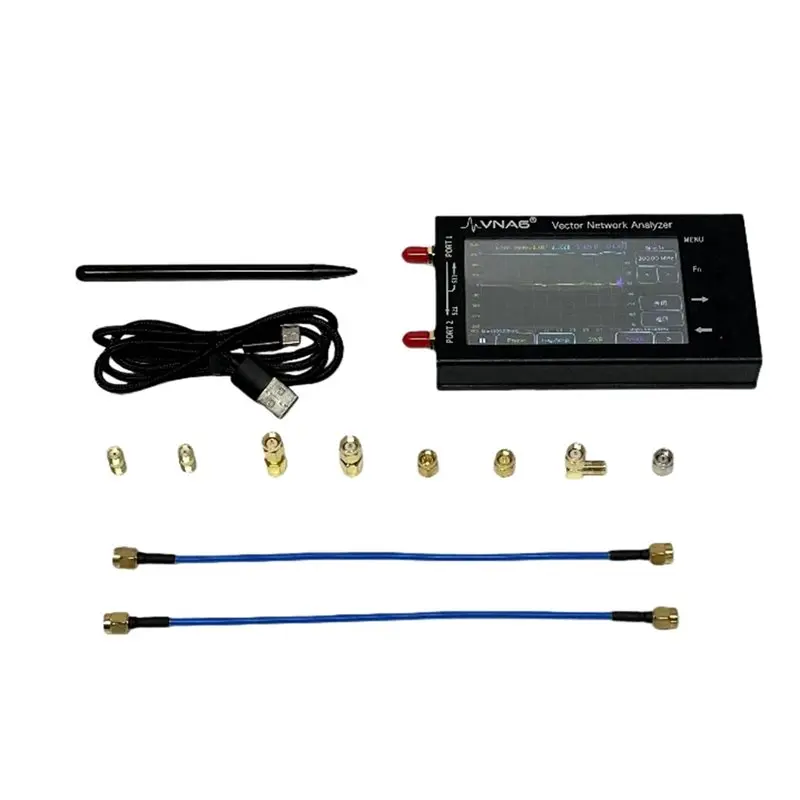 

【PROMOTION】Portable 1Mhz-6Ghz VNA6 Vector Network Analyzer Measures S11 And S21 Parameters Vna For MF//VHF/UHF/SHF Antennas