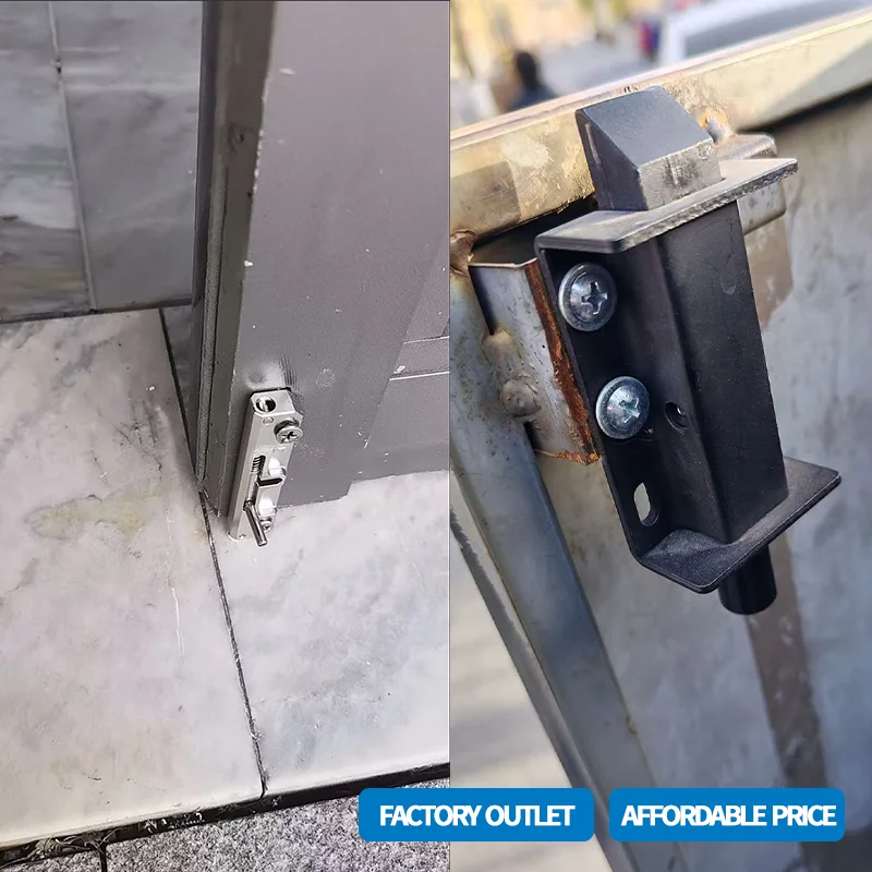 

(6 шт.) Серия пружинных замков из нержавеющей стали и железа для механического оборудования, ящиков для инструментов, безопасных дверей и внутренних дверей.